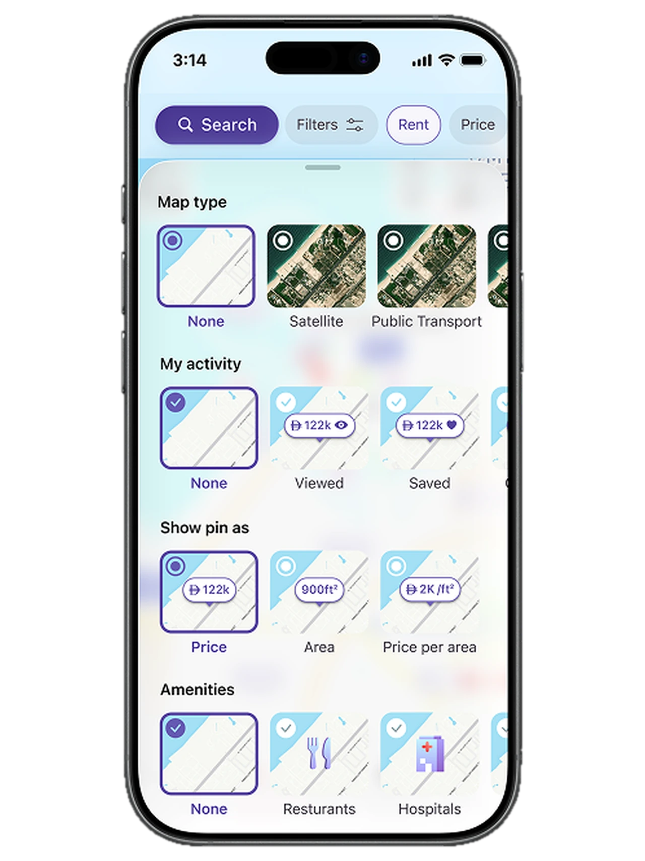 Property Finder: Making the map the search engine